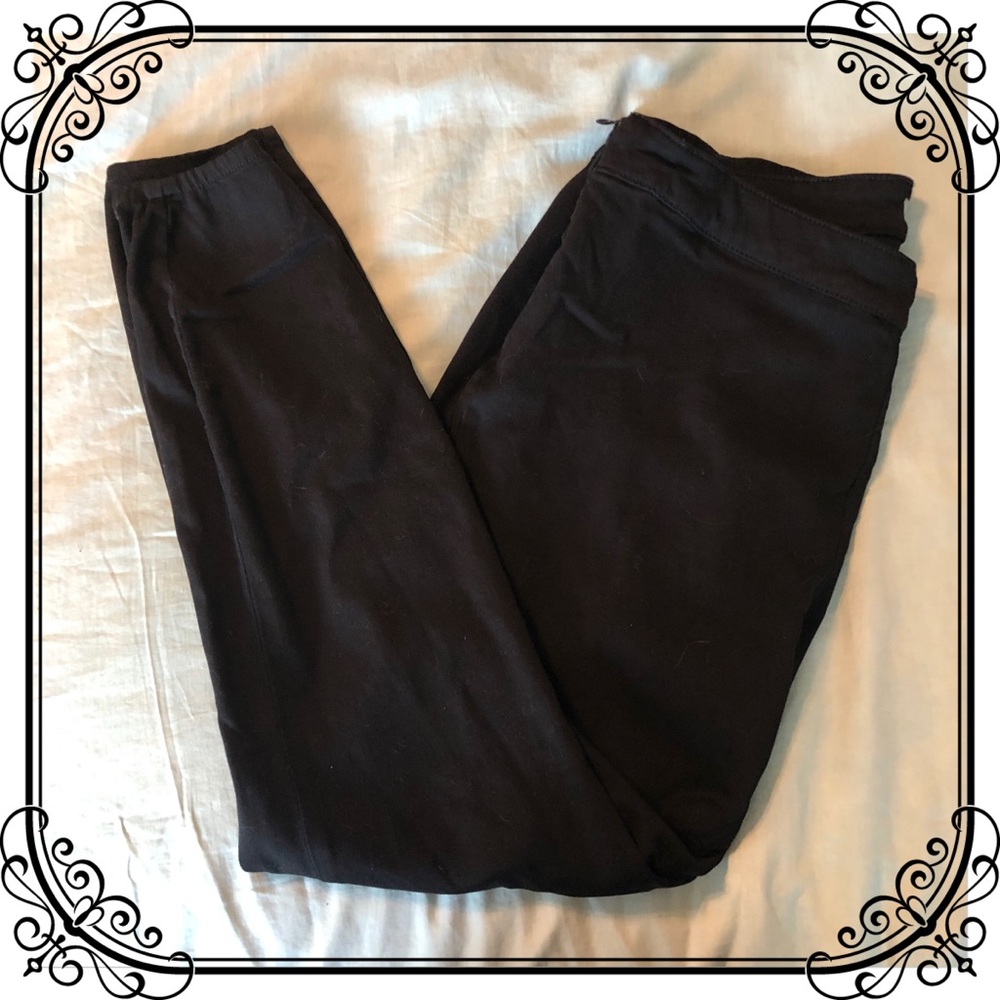 Warp & Weft BCN 24 hour black denim leggings